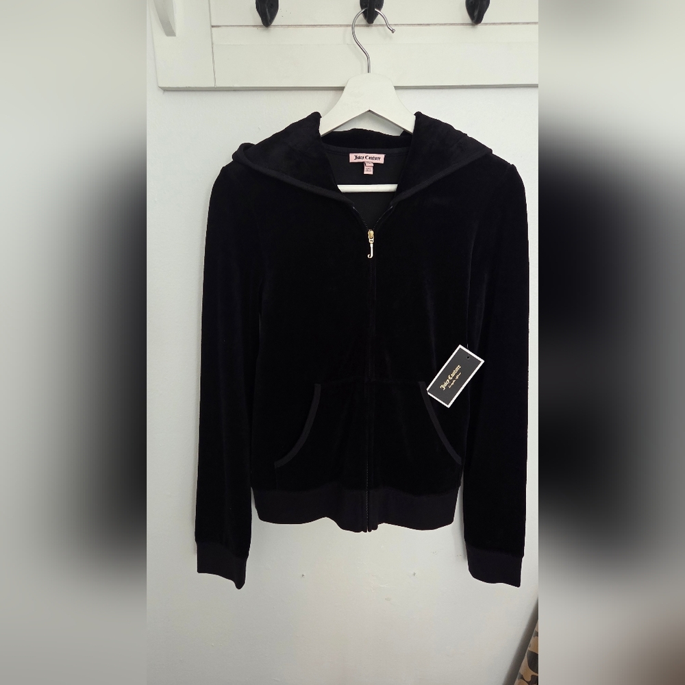 Vintage Juicy Couture Black Hoodie